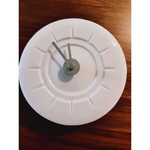 Belleek Living Collection Ivory Fine Porcelain Clock - 5.5 Face